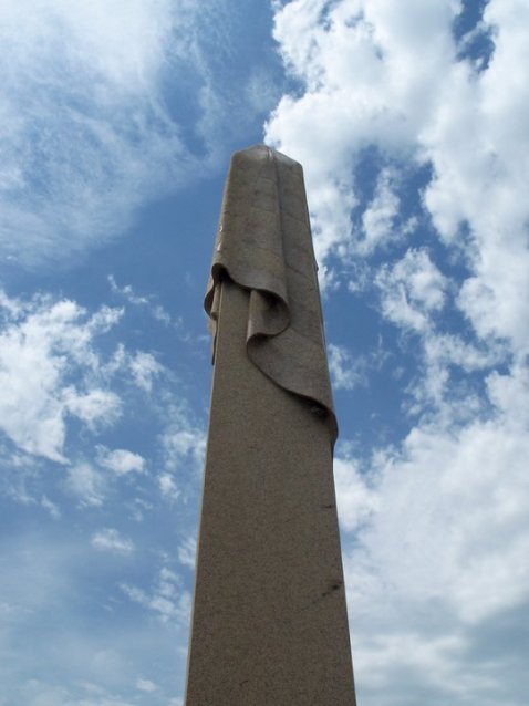 A memorial at the Antietam National Battlefield.